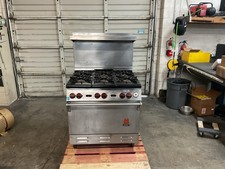 Wolf Stainless 6 Burner Range