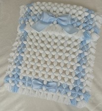 BABY BLANKET NEW HANDMADE NON