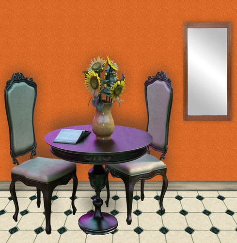 Glazed apricot chalk - apricot, (orange)