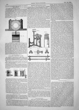 Old 1863 Burton Bearings Bushes Axles Shafts Dugdale Throttle Bentley Victorian
