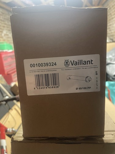 Vaillant 100mm horizontal - vaillant, 60/100mm