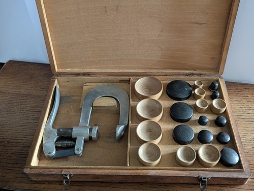 Crystal press set wood - wood, /