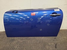 MINI BMW COOPER 2013 LEFT FRONT DOOR PASSENGER 3 DOOR HATCHBACK BLUE 41009628767