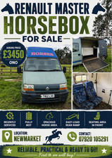 Horse Box - Renault Master