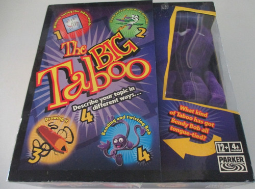 Big taboo board game bendy - game,