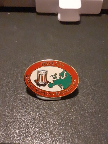 Stoke city pin badge - stoke,