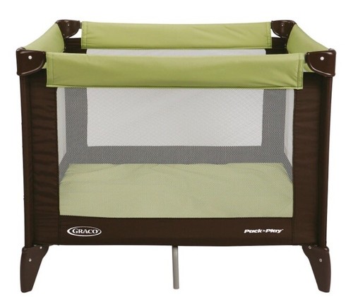 Graco green and brown travel - green,