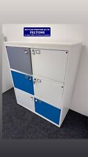 Bisley Lockers Metal Office Storage Staff Room (8 Banks In Stock) £125 Bank