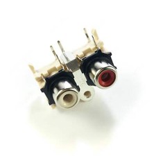 Output phono RCA jack sockets