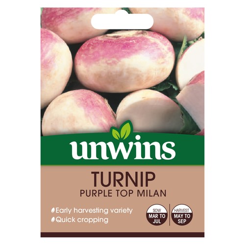 Turnip purple top milan unwins - milan,