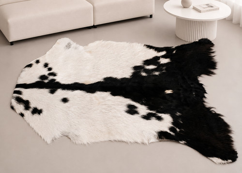 Genuine goat hide - goat, hair