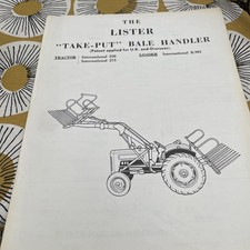  Lister Take Put bale handler