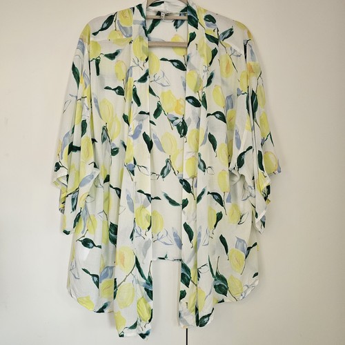 Joules lemon print - lemon, kimono