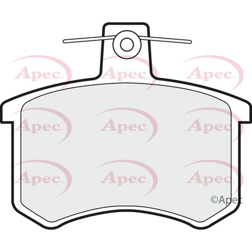 Brake pads set for - set, coupe