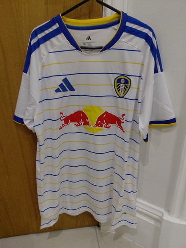 Leeds united home shirt 2xl - united,