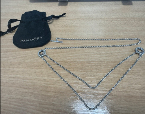 Pandora rare silver adjustable - silver,