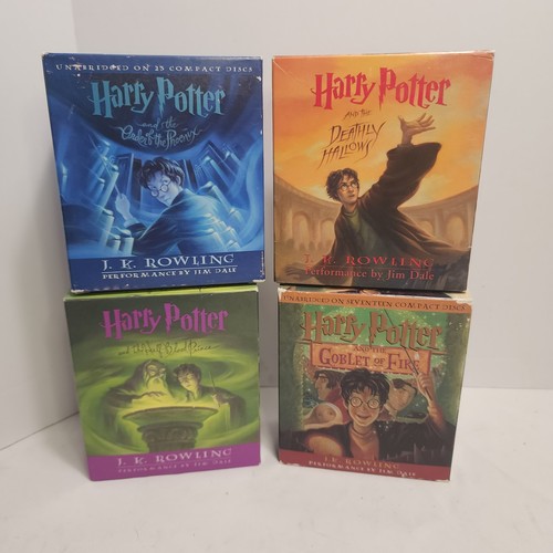 Lot harry potter audio - 4x,