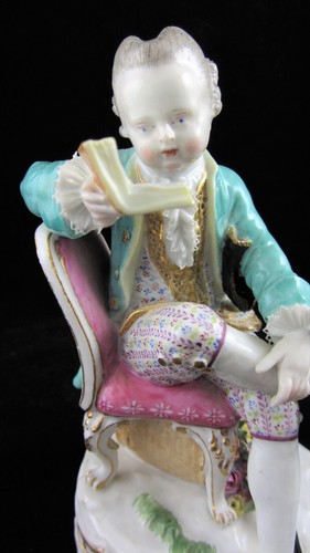 Rare antique meissen - meissen, 19th