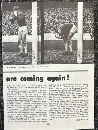 Signed gary sprake - gary,