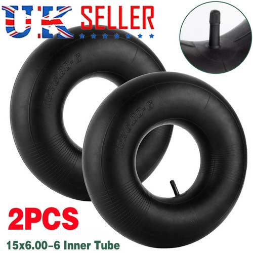 15x6 inner tube - 2x, 15x6.00-6