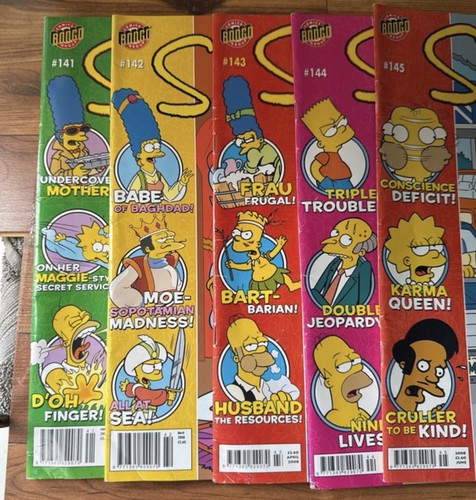 Bongo comics the simpsons lot - comics,