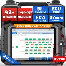 XTOOL D8S Bidirectional Scan