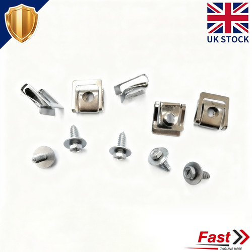 Fit bmw engine undertray clips - engine,