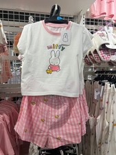 Miffy Cotton Gingham Shorts