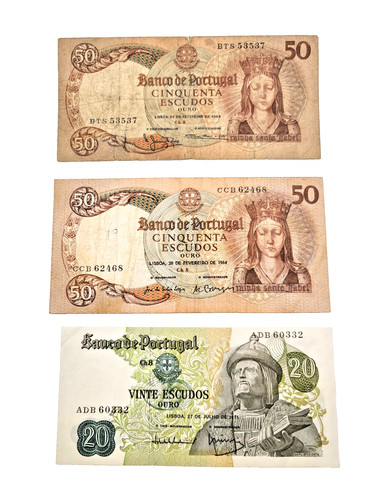 Portugal banknote lot bills - portugal,