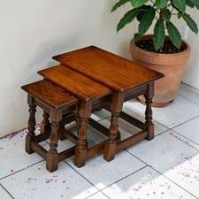 Oak Old Charm Nest of Tables