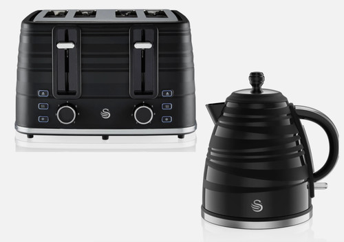 Swan symphony black kettle - swan,