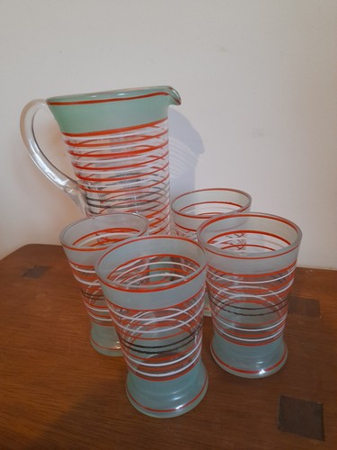 Rare vintage art deco glasses - vintage,