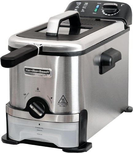 Deep fat fryer - fat, fryer,