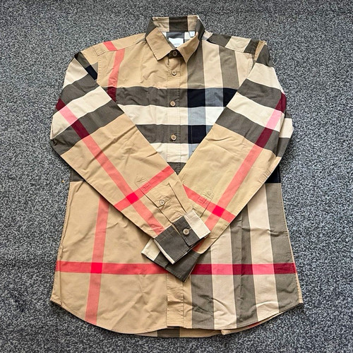 Burberry enlarged check - enlarged,