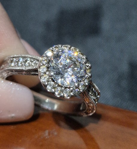 Tacori diamonique platinum - diamonique,
