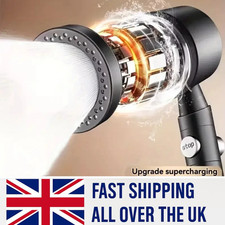 High Pressure Water Saving Shower Head 5 Modes Handheld Filter Spray BathroomSet