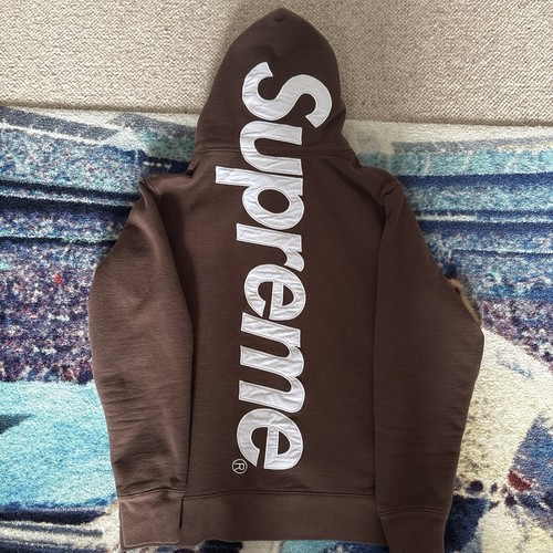 Brown supreme satin appliqué - brown,
