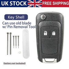 2 Button Remote Key Fob Shell