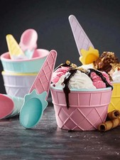 4PCS Ice Cream Dessert Bowls &