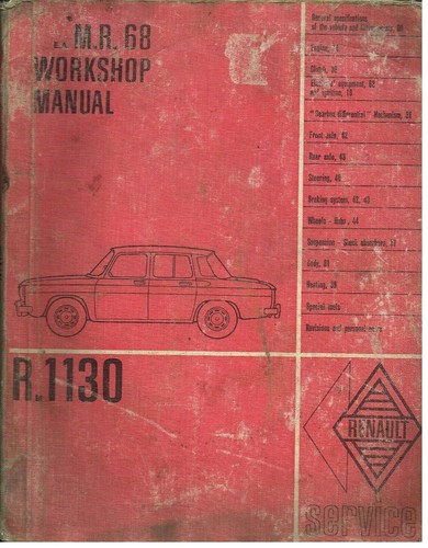Renault original 1962 - renault, r8