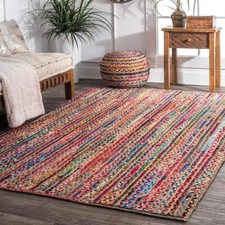 Indian Rug Handmade Cotton &