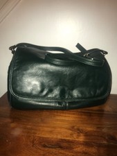 Lovely Soft Leather DENTS Green Leather Shoulder Bag
