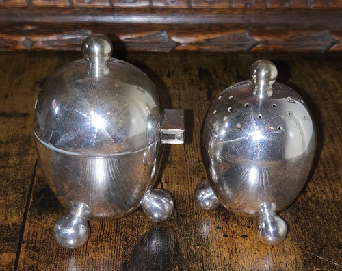 Silver art deco style - silver,