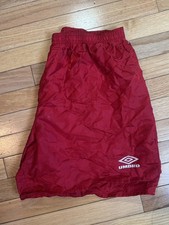 Vintage Umbro Red Checkered