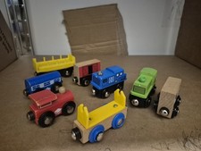 Wooden Trains Lot