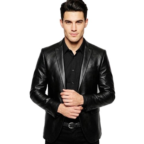 Men genuine lambskin - genuine,