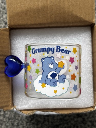 Care bears grumpy bear glass - bears,