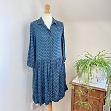 Hush Smock Dress Size 10 Teal