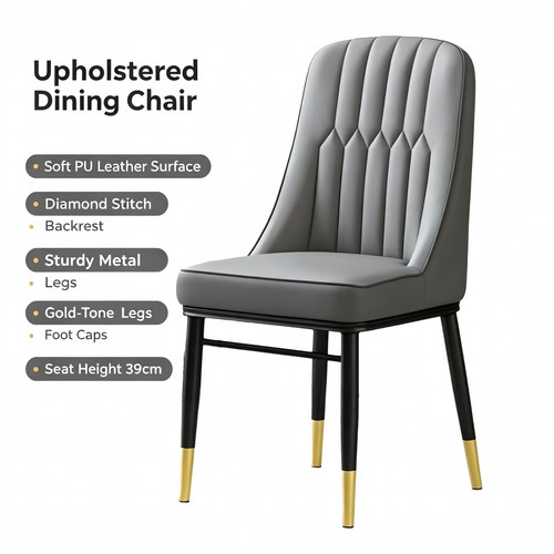 Set modern padded - modern, dining