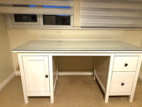 Ikea hemnes desk - hemnes, wood